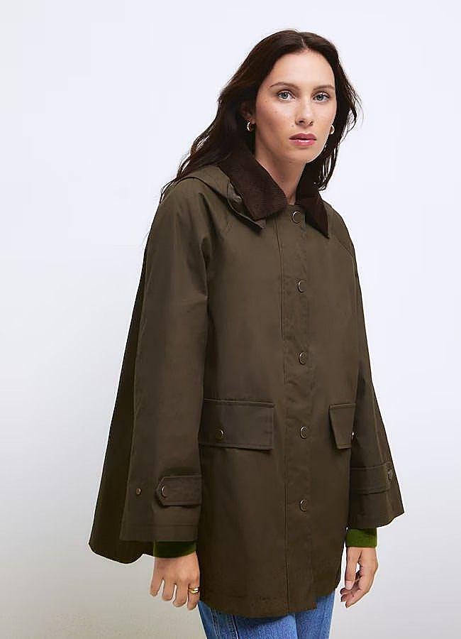 Imagen - Abrigo tipo parka encerada