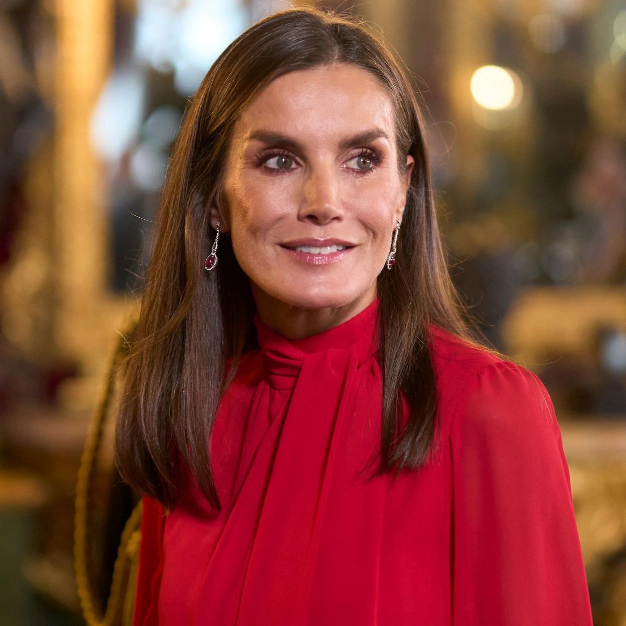 La reina Letizia no tiene tantas citas con las artes plásticas en la agenda oficial, más allá de Arco. 