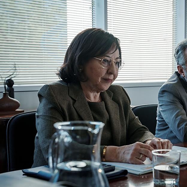 Carmen Machi como Sara Santano en una imagen de la producción española, Celeste.