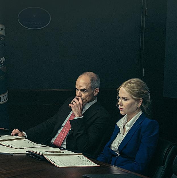 Michael Kelly y Nicole Kidman en una imagen de la segunda temporada de Lioness