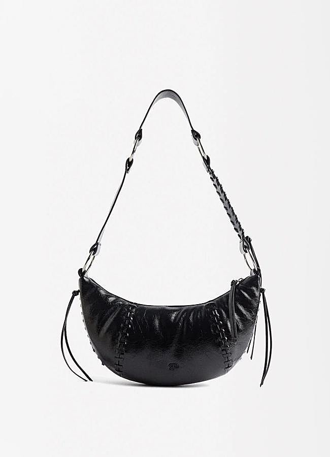 Imagen - Bolso de hombro hobo efecto cuero con cordones