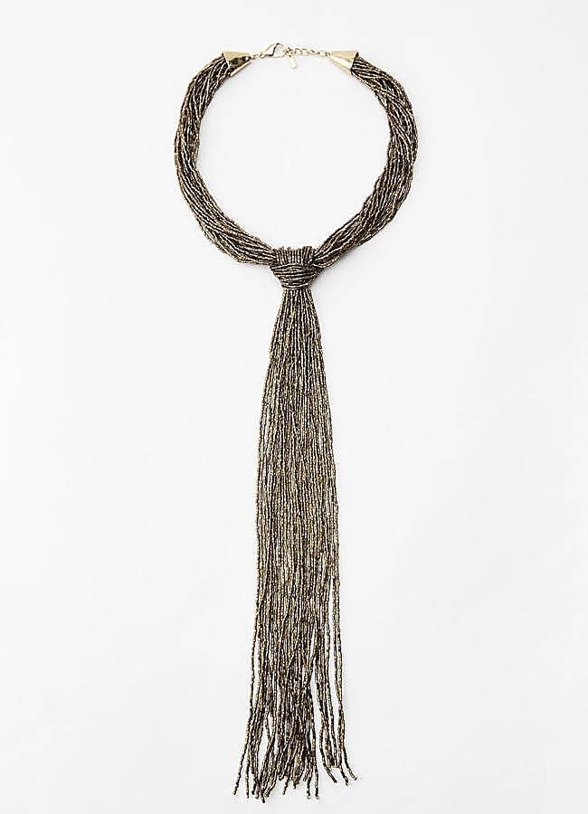 Imagen - Collar abalorios nudo de Zara (17,95€)