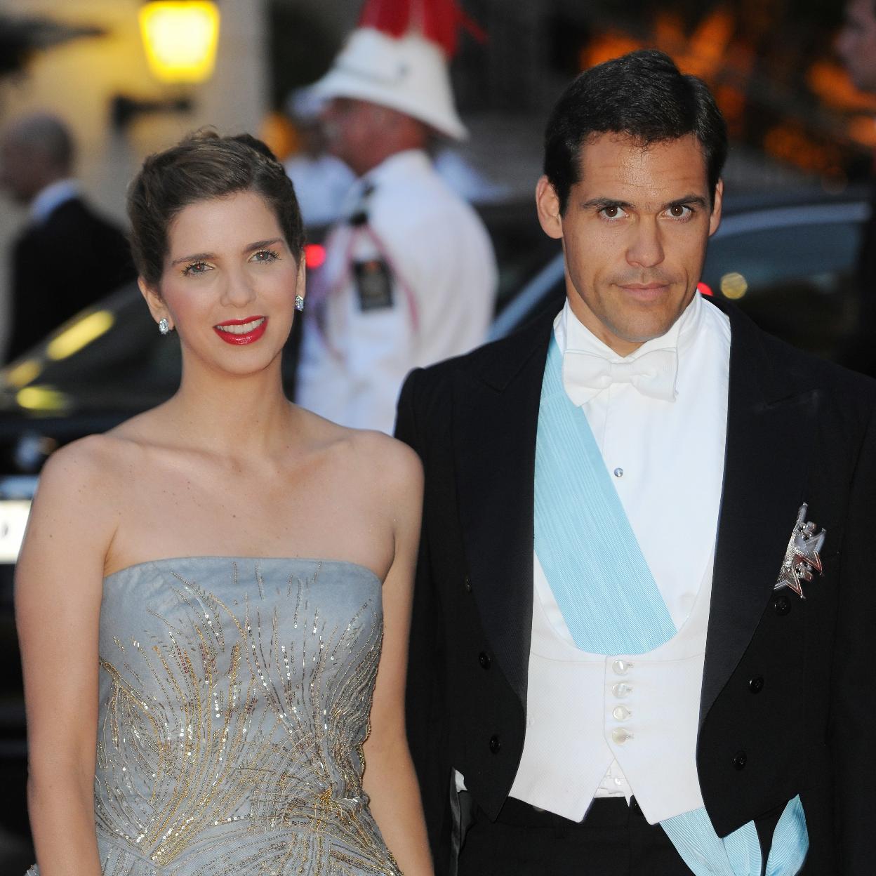 Luis Alfonso de Borbón y Margarita Vargas, en una foto de archivo.