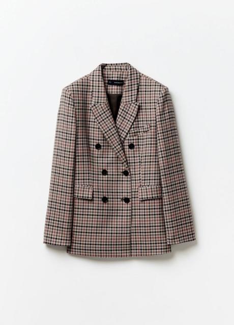 Imagen - Americana con estampado de cuadros de H&M (69,99 euros)