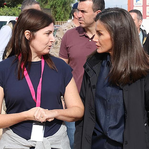 La reina Letizia en Valencia.