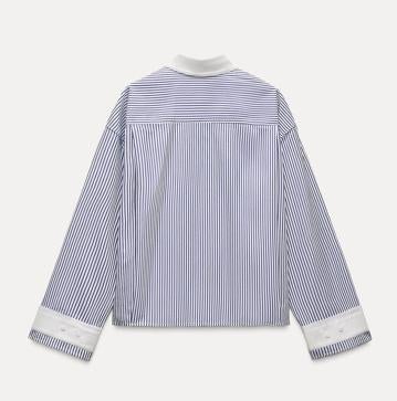 Imagen secundaria 1 - Camisa con estampado de rayas de Zara (29,95 euros).