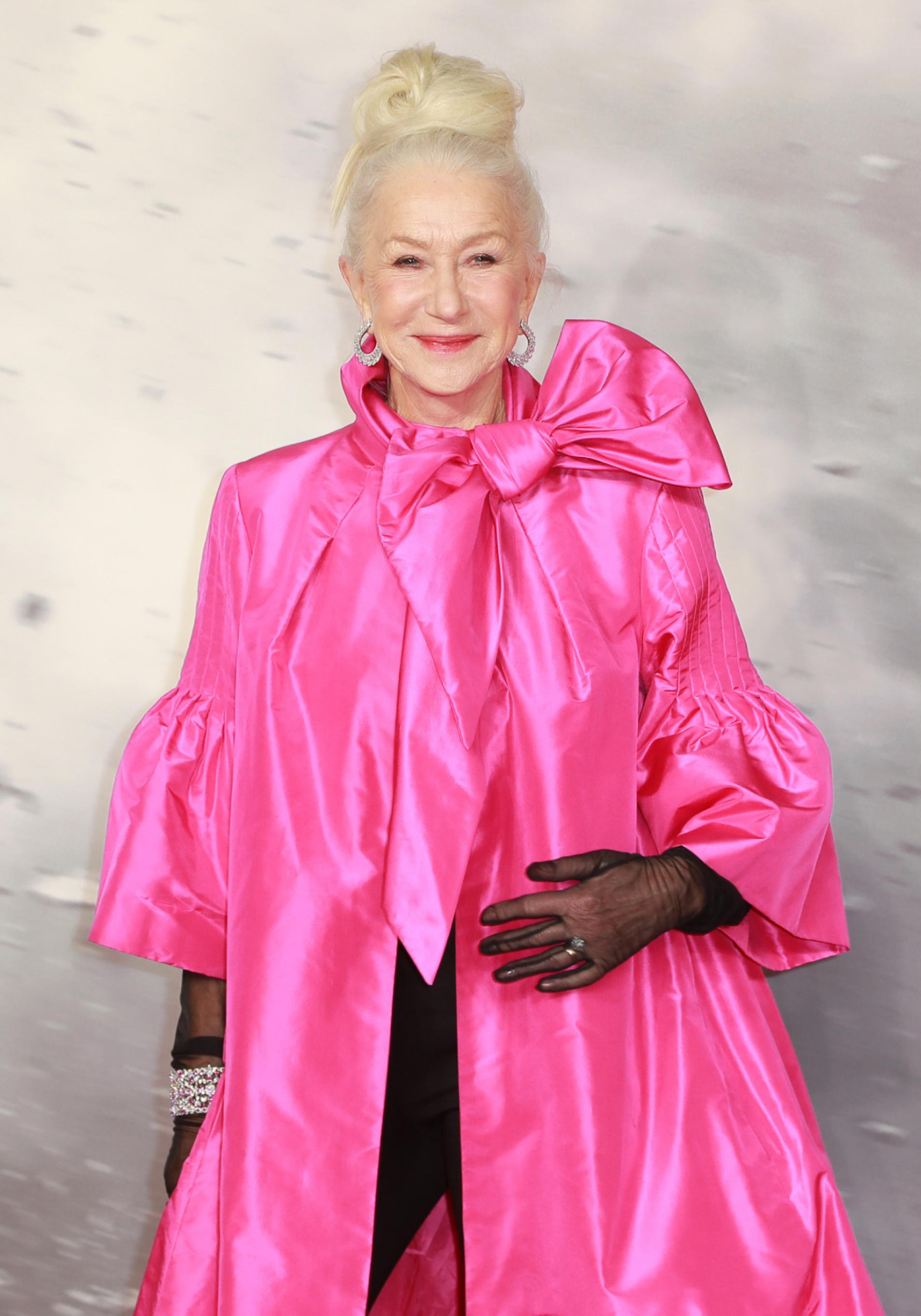 La aclamada actriz Helen Mirren. 