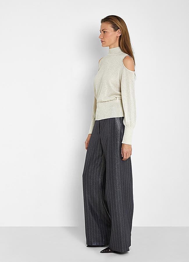 Imagen - Pantalones con rayas diplomáticas de Trucco. Foto: Trucco.