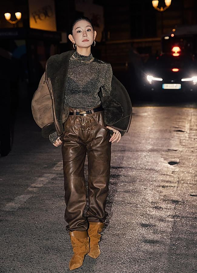 Imagen - Así llevan las botas arrugadas en el street style. /SPOTLIGHT LAUNCHMETRICS