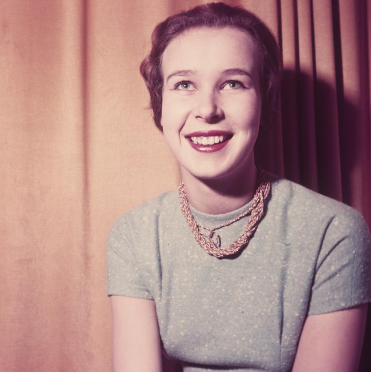 María Gabriela de Saboya, la princesa italiana en una imagen de 1959. 