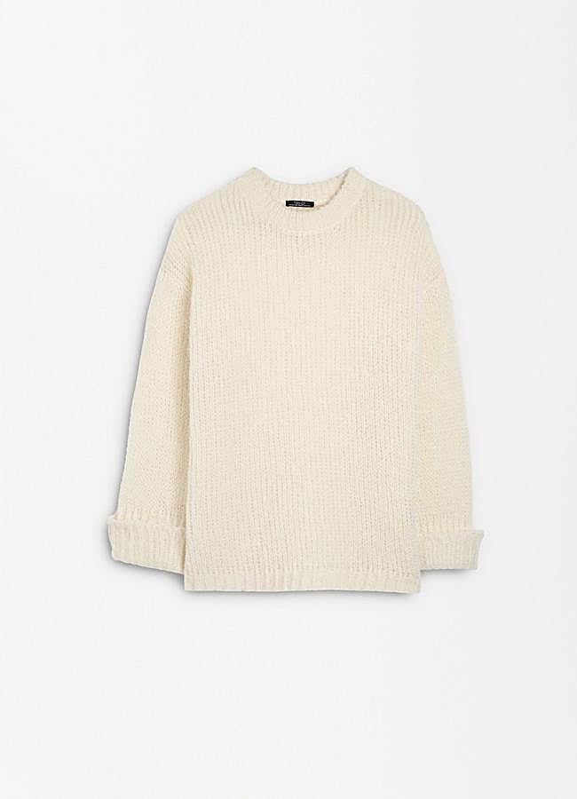 Imagen - Jersey de cuello redondo de Parfois, 35,99 euros.