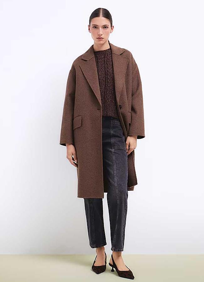 Imagen - Abrigo largo handmade de mujer de Tintoretto (160€ en El Corte Inglés)