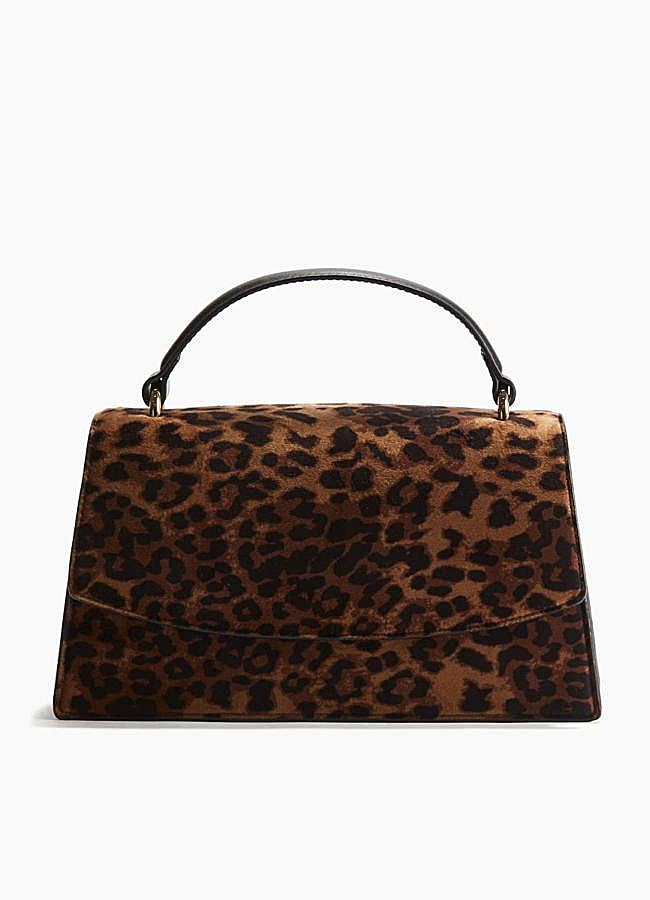 Imagen - Bolso animal print de terciopelo