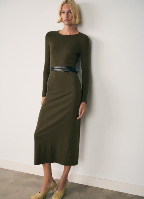 Imagen - Vestido caqui de Mango (25,99 euros)