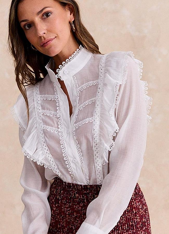 Imagen - Blusa romántica con bordados