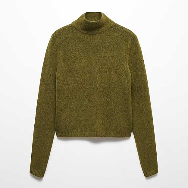 Jersey punto cuello alto (23,99€)