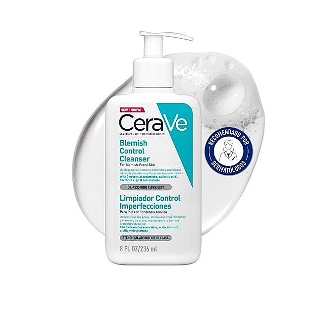 Limpiador Blemish Control Cleanser de CeraVe.