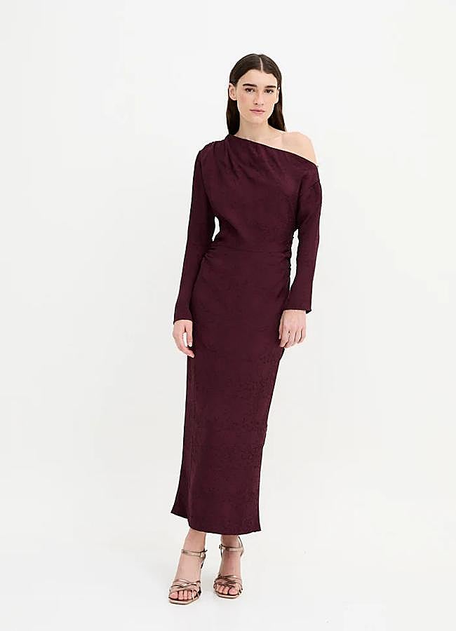 Imagen - Vestido midi con detalle asimétrico de Sophie & Lucie.