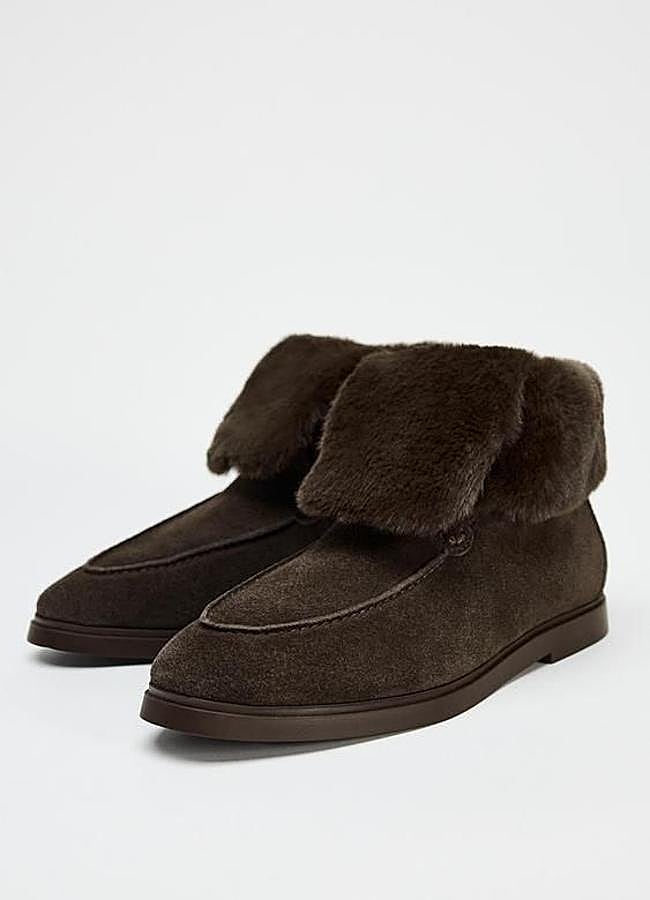 Imagen - Zapatos de serraje con forro de pelo