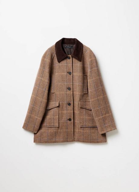 Imagen - Abrigo con estampado de cuadros de Sfera (89,99 euros)