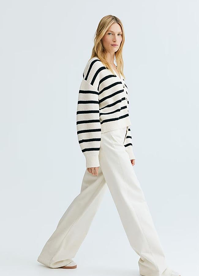 Imagen - Cárdigan de rayas oversize