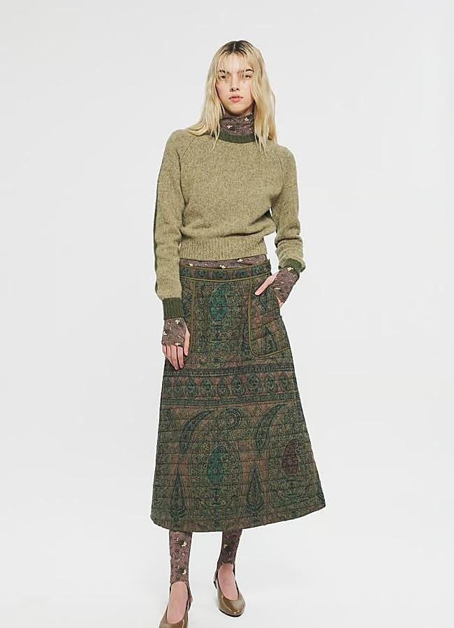 Imagen - Falda estampada de Antik Batik, 195 euros.