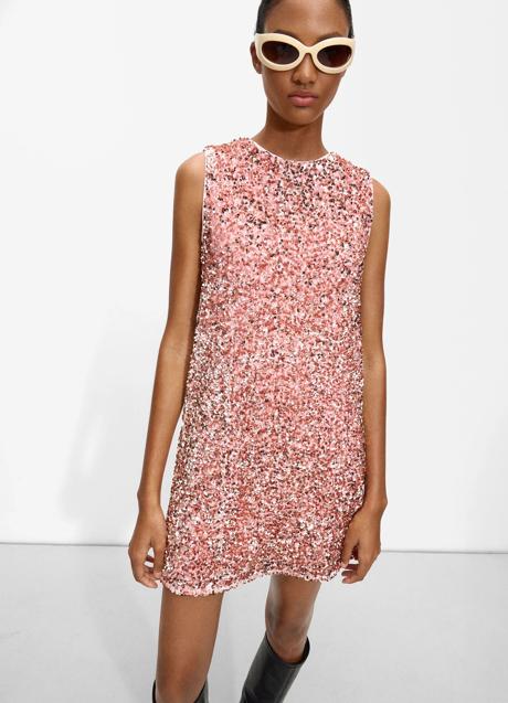 Imagen - Vestidos con lentejuelas rosas de Parfois (39,99 euros)