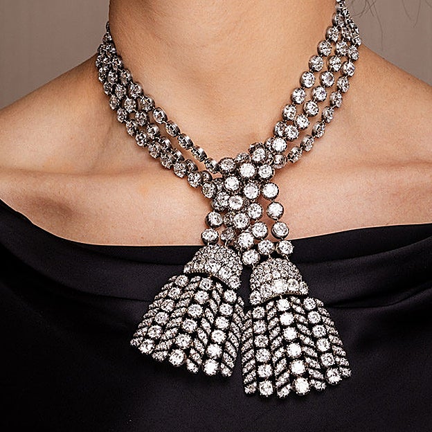 El collar de diamantes Anglesey. 