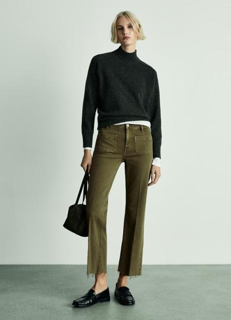 Imagen - Vaqueros caqui de Mango (29,99 euros)