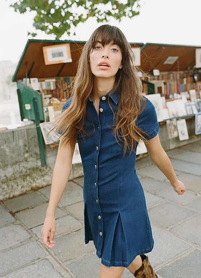 Imagen - Vestido vaquero corto