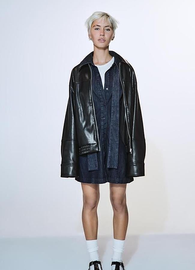 Imagen - Vestido vaquero con lazo en el cuello