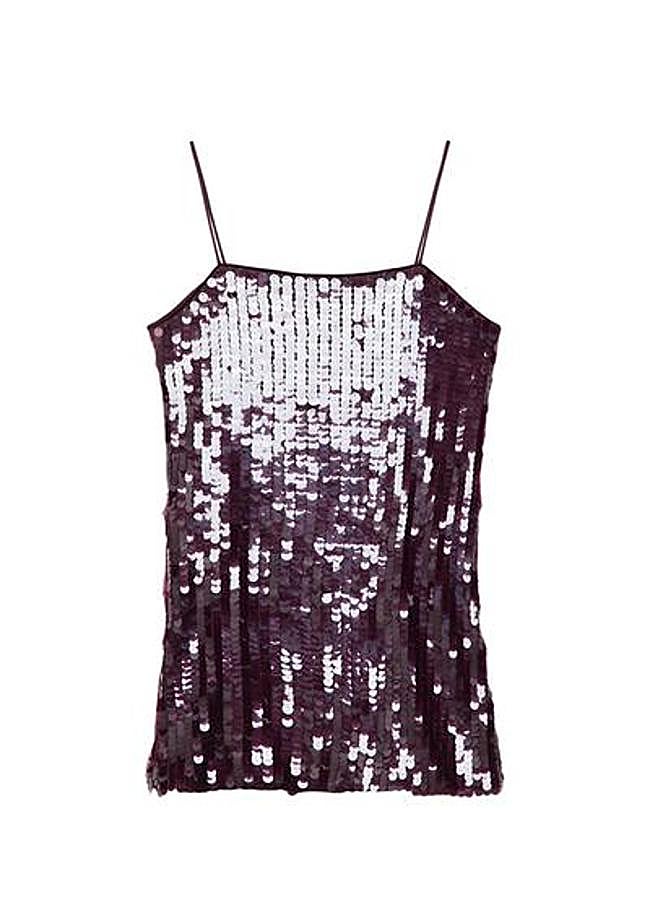 Imagen - Vestido mini con detalle de lentejuelas de Stradivarius.