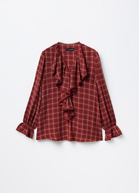 Imagen - Blusa con estampado de cuadros de Sfera (39,99 euros)