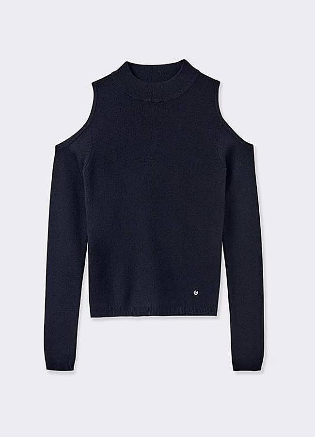 Imagen - Jersey de mujer de manga larga y hombros descubiertos de Brownie (45,90€ en El Corte Inglés)