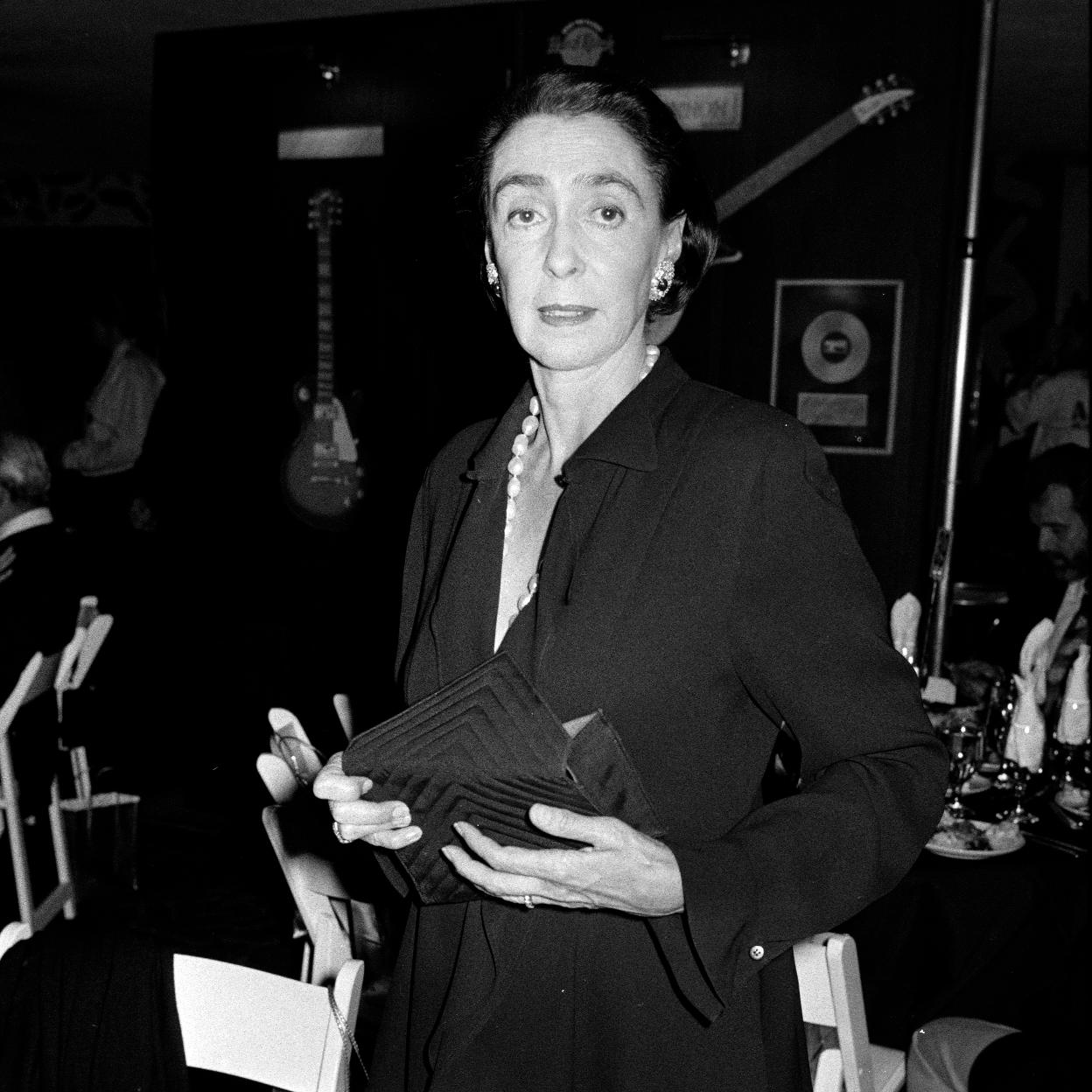 Mica Ertegun fue una anfitriona excepcional en Nueva York. 