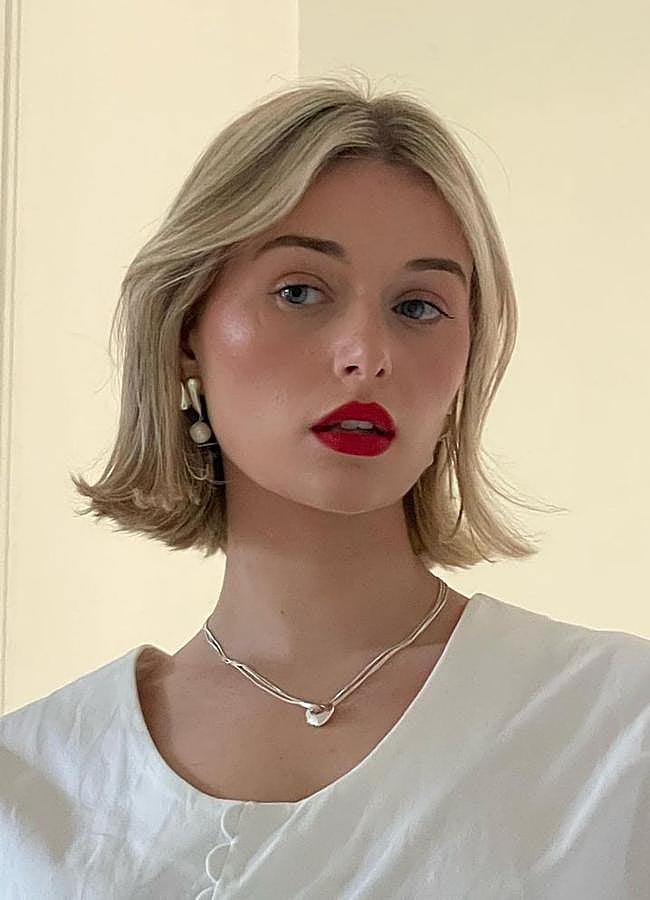 Imagen - Influencer con corte de pelo flippy bob/@briidgetbrown