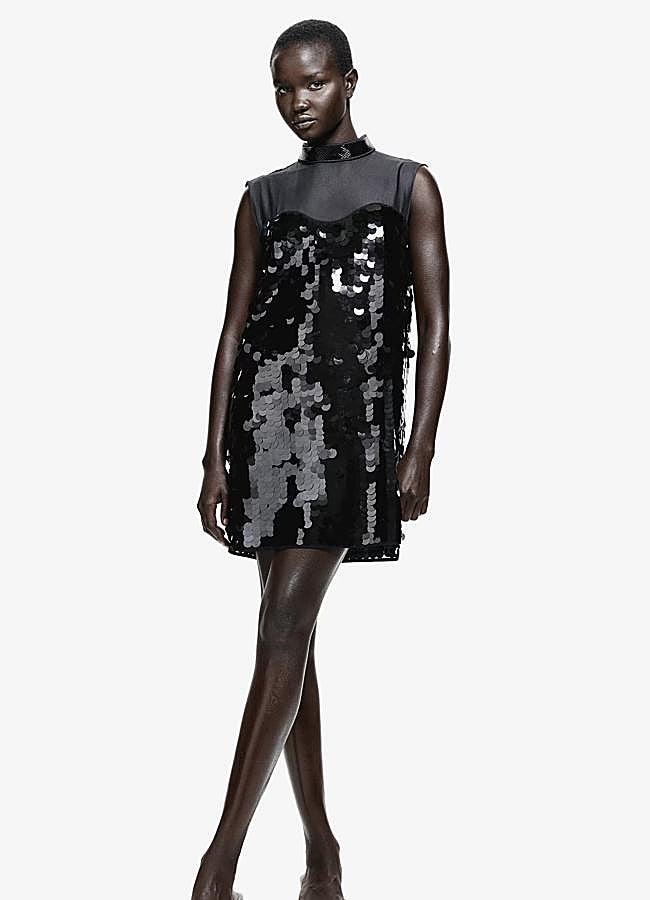 Imagen - Vestido con lentejuelas de H&M, 29,99 euros.