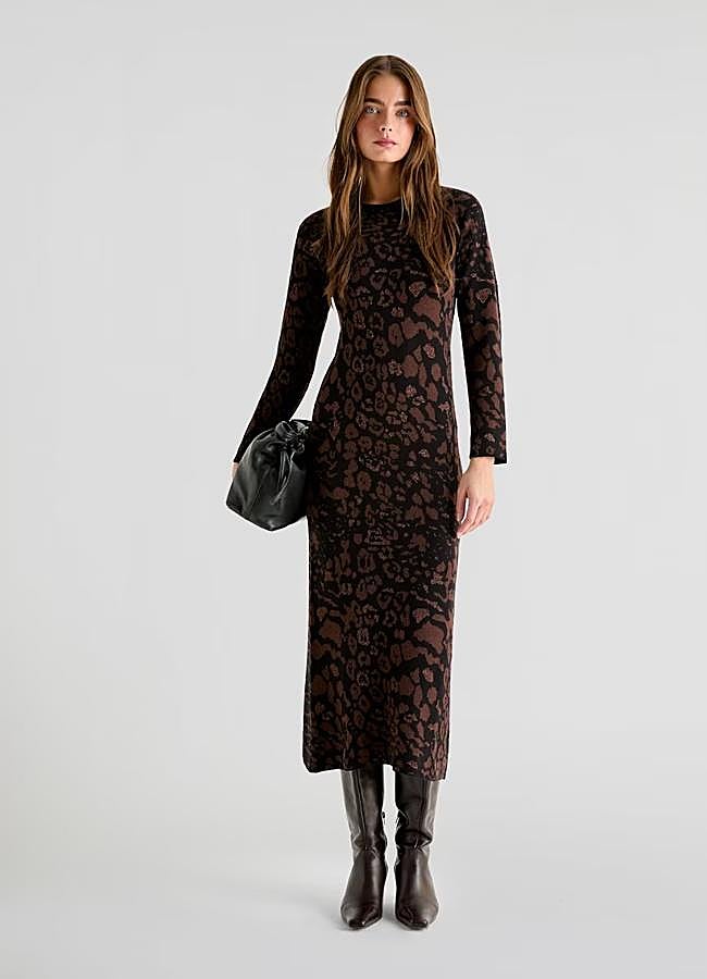 Imagen - Vestido marrón de Scalpers, 89,90 euros.