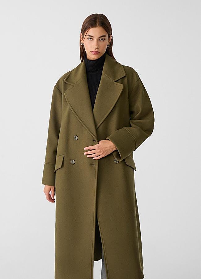Imagen - Abrigo verde oversize