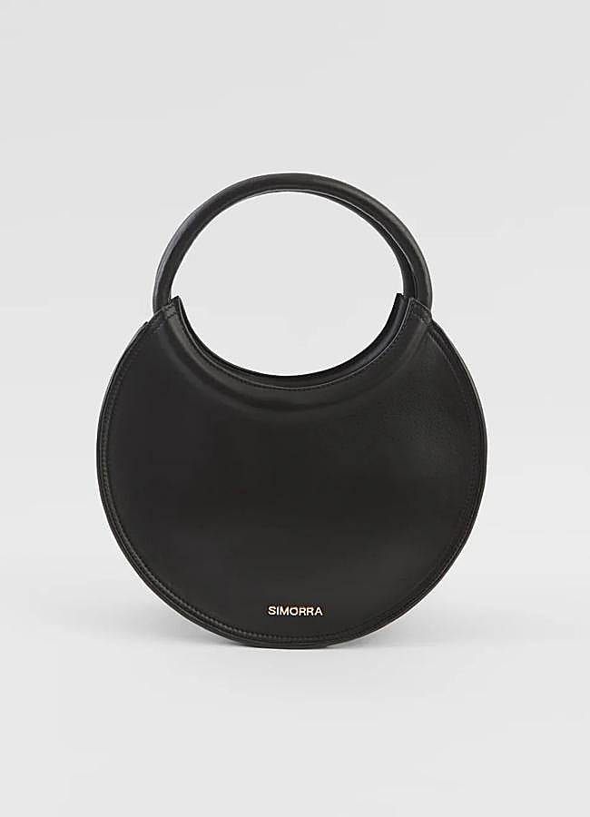 Imagen - Bolso negro con forma redondeada de Simorra.