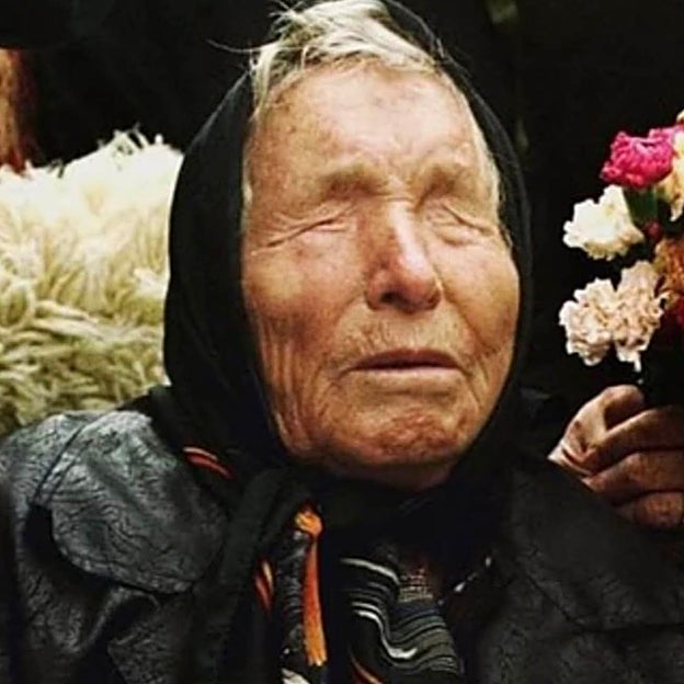 La vidente búlgara Baba Vanga. 