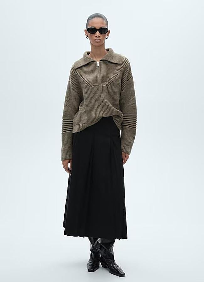 Imagen - Falda larga de tablas