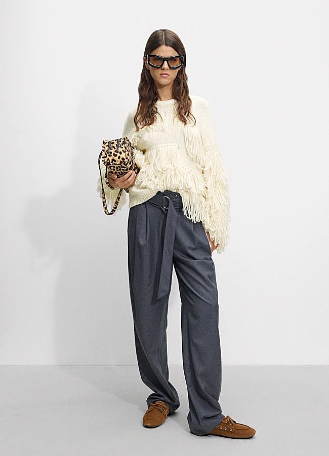 Imagen - Jersey con flecos asimétricos