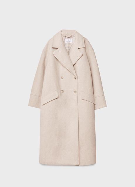 Imagen - Abrigo largo de Stradivarius (49,99 euros)