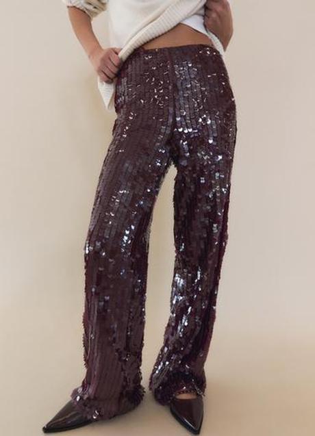 Imagen - Pantalones con lentejuelas de Stradivarius (39,99 euros)