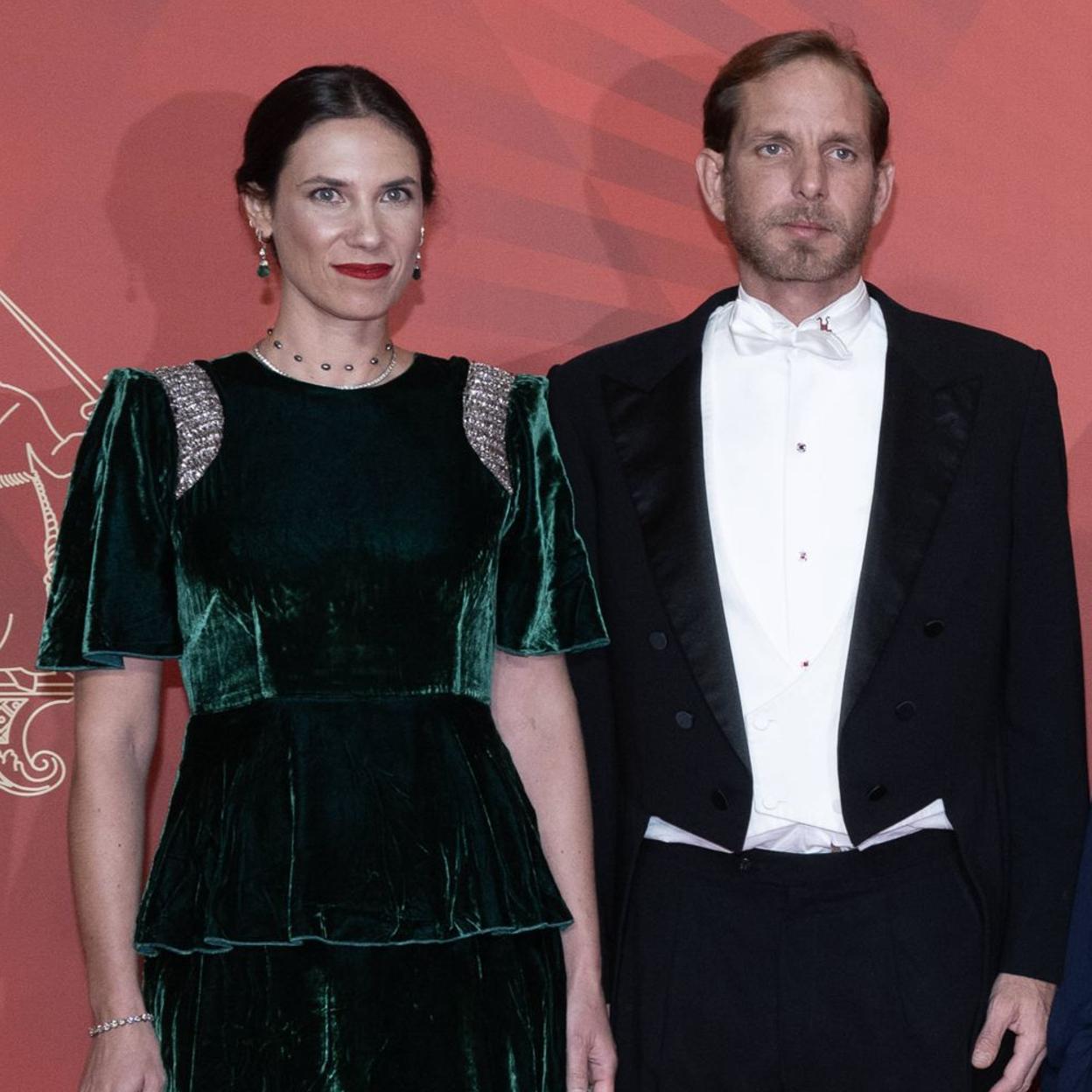 La última foto pública de Tatiana Santo Domingo y Andrea Casiraghi.