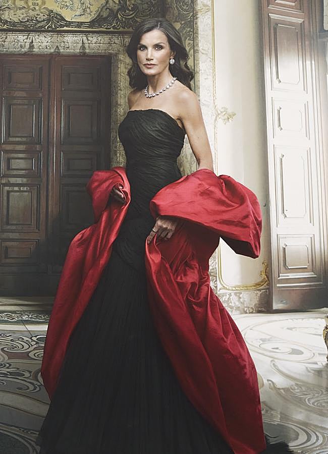 Imagen - Letizia, en el Salón Gasparini del Palacio Real. (FOTO: LIMITED PICTURES) 