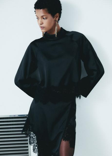 Imagen - Falda negra de Sfera (39,99 euros)