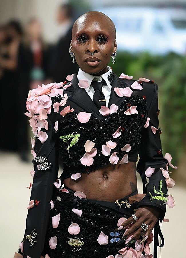 Imagen - Cynthia Erivo con joyas de Roberto Coin en la alfombra roja de la MET Gala. 