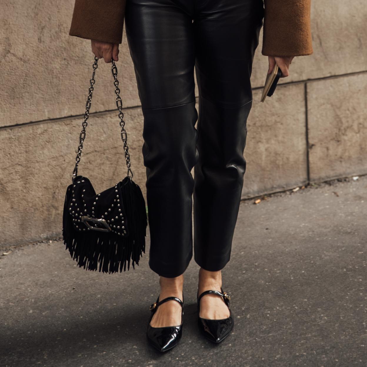 Zapatos planos para el invierno